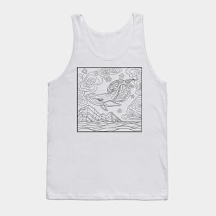 Floating in the sky Tank Top